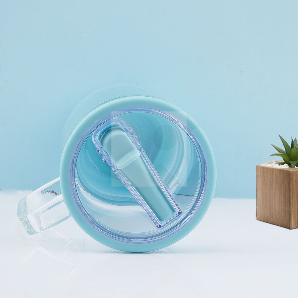 40oz 32oz water bottle glass Insulation with plastic straw Gift Tumbler cup Travel cup leakproof cover 100% non-slip silicone base