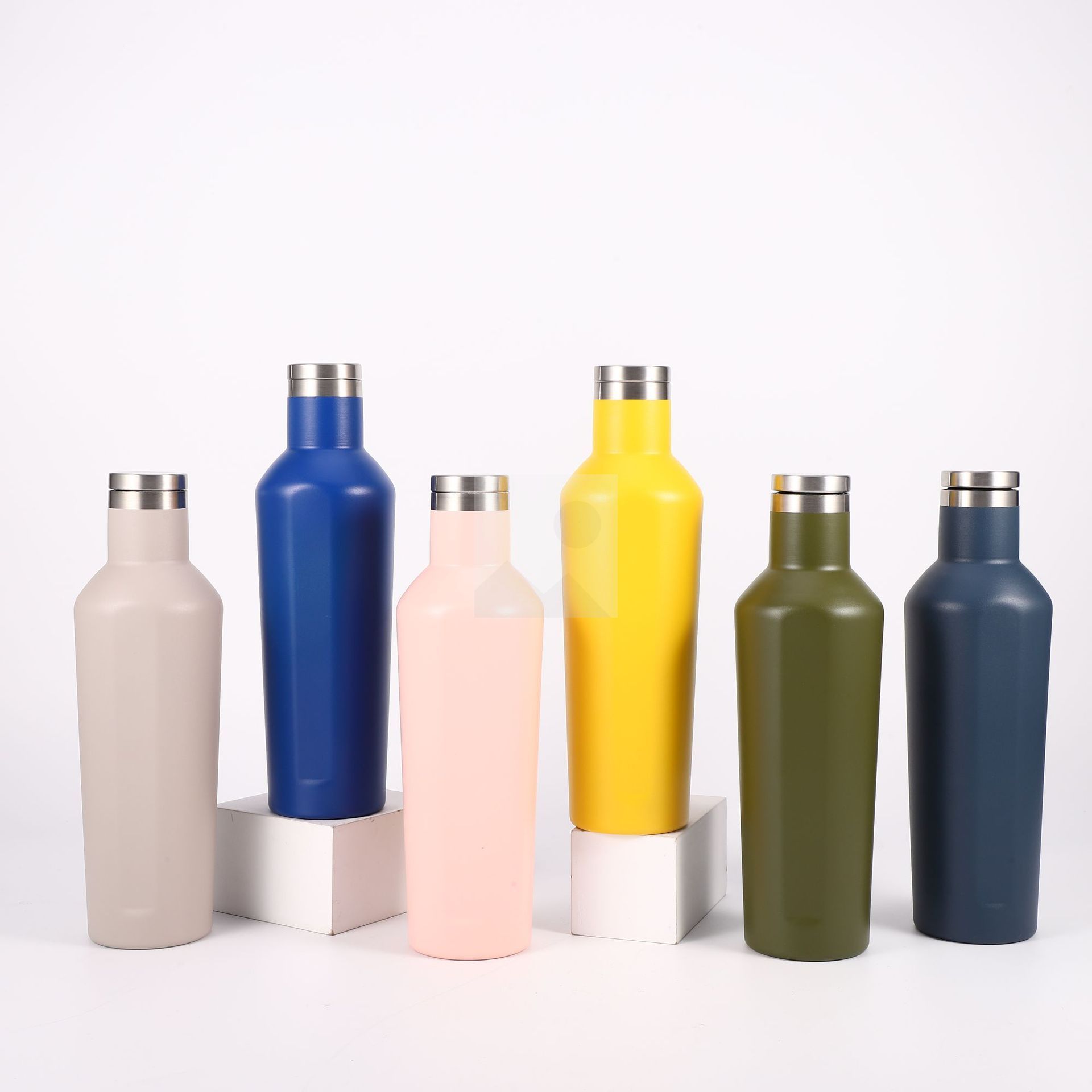 Coloured wine bottle Wine Bottle 750 ml stainless steel insulated bottle with vacuum seal cap