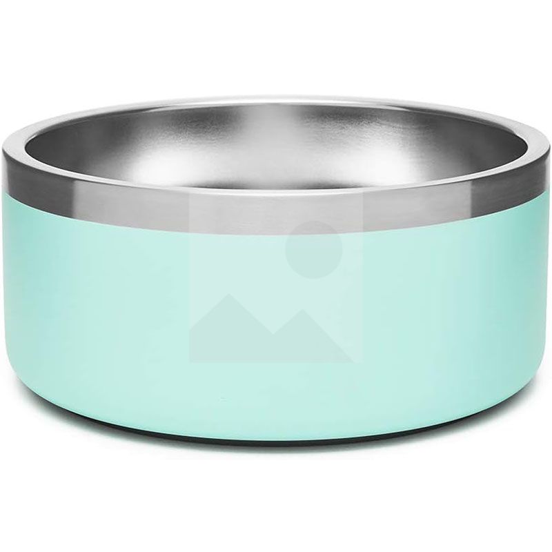 Stainless Steel Dog Bowls, Nonslip Rubber Bottom No Spill Proof Skid Metal Insulated Dog Bowls for Large Medium Small Breed Dogs