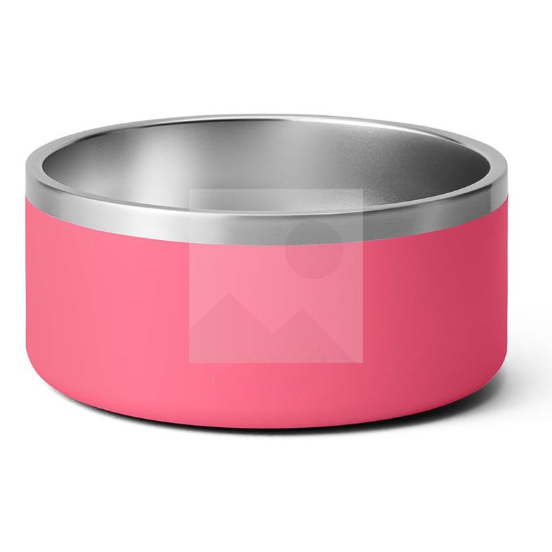 Dog Bowl - 64oz Insulated Dog Food Water Bowl Non Slip, Double Wall Stainless Steel Dog Bowls Large for Medium Large Breeds, Indoor Outdoor Metal Dog Bowl, Durable Pet Dish for Puppy Dogs Cats