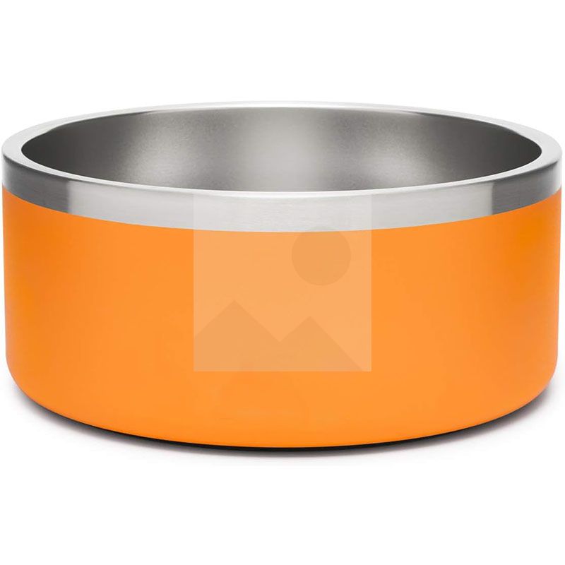 Dog Bowl - 64oz Insulated Dog Food Water Bowl Non Slip, Double Wall Stainless Steel Dog Bowls Large for Medium Large Breeds, Indoor Outdoor Metal Dog Bowl, Durable Pet Dish for Puppy Dogs Cats