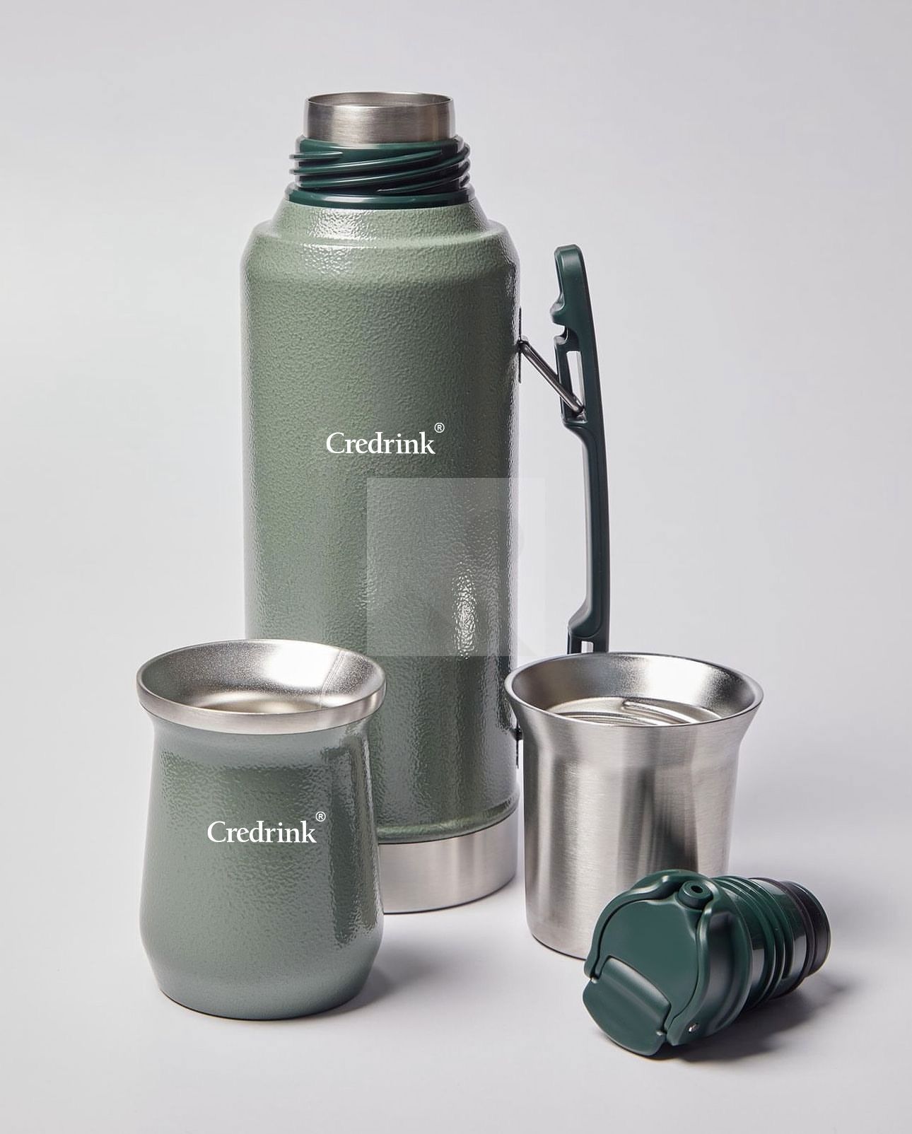 1200 ml yerba Companion teacup Double stainless steel hot water bottle Sports kettle Outdoor water bottle