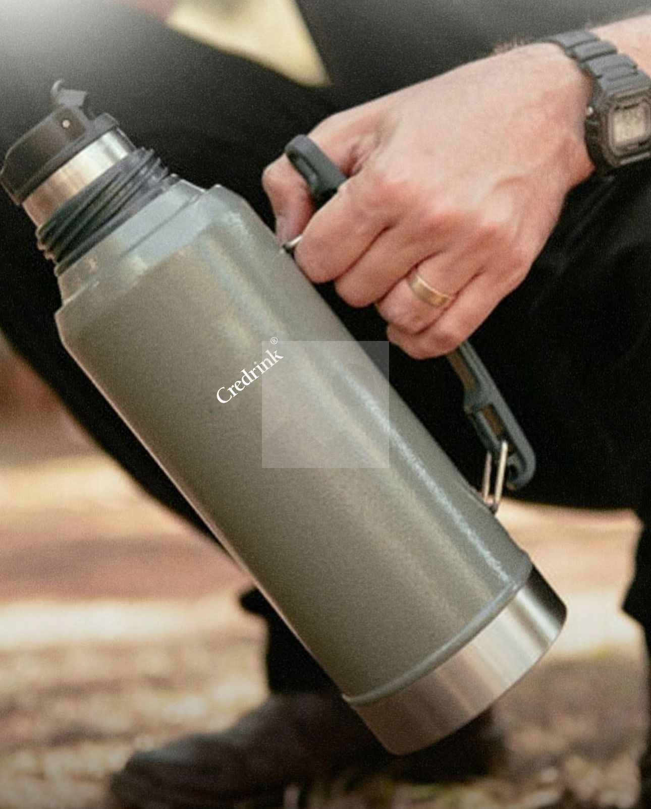 1200 ml yerba Companion teacup Double stainless steel hot water bottle Sports kettle Outdoor water bottle