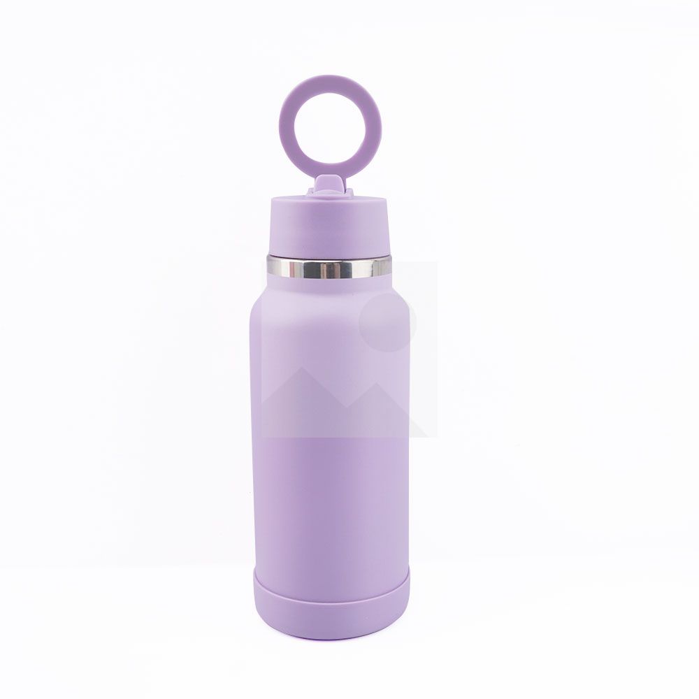 Colourful 32oz Double stainless steel vacuum insulated  Wide-mouthed  cup travel tumbler Sports water bottle with New lid