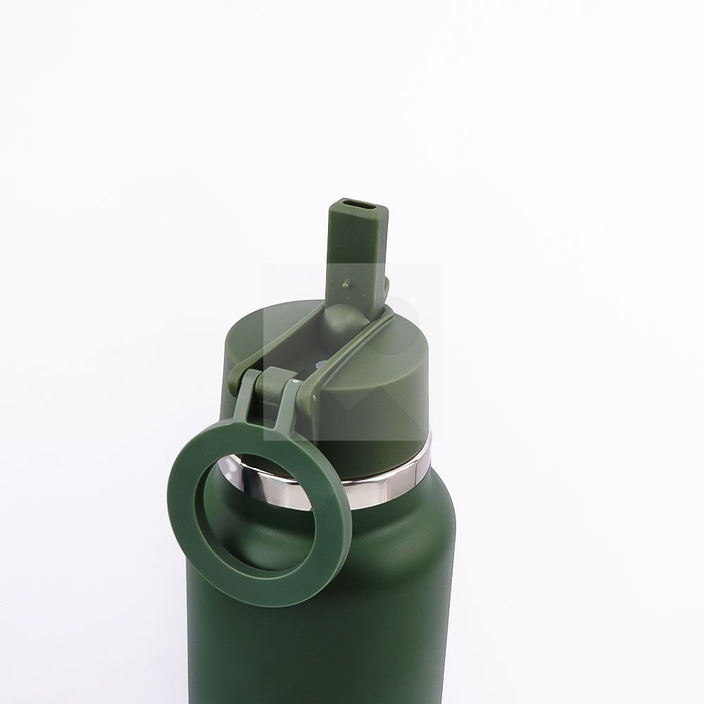 Colourful 32oz Double stainless steel vacuum insulated  Wide-mouthed  cup travel tumbler Sports water bottle with New lid