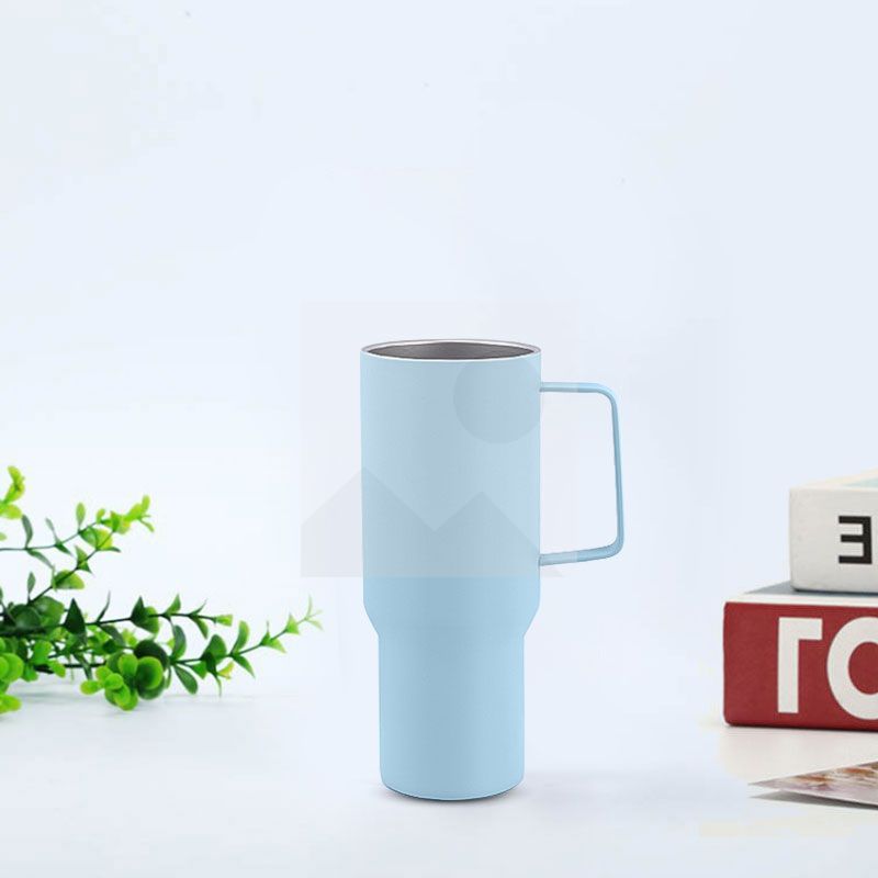 4 oz Tumbler custom patterned Party Food grade Small Capacity Color Car cup Stainless steel handle 4 oz coffee cup