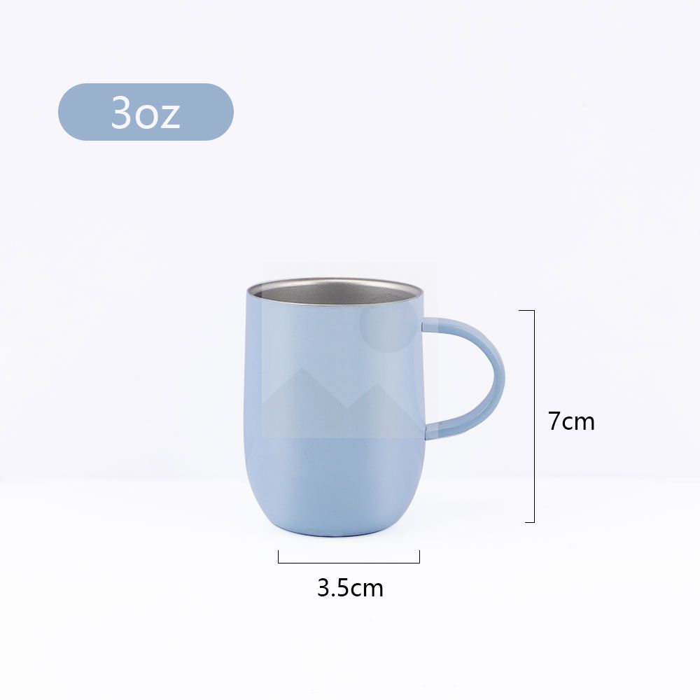 3 oz Mini Tumbler Shot Glass with Straw and Lid Colored Stainless Steel Sublimation Tumblers Double Wall Vacuum Insulated Cups