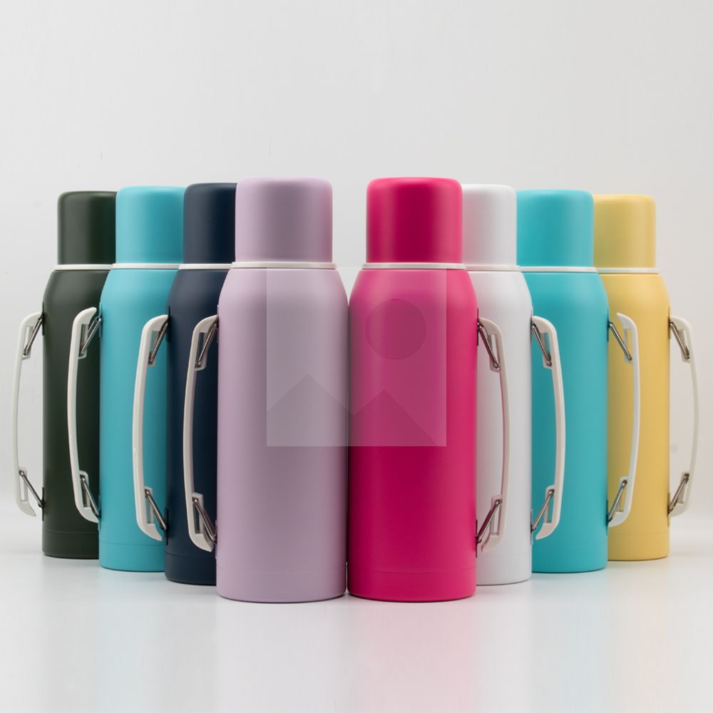 1000ML Yerba Mate Cup and Vacuum Bottle Yerba Mate Custom color leak-proof lid design