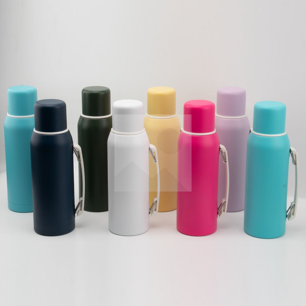 1000ML Yerba Mate Cup and Vacuum Bottle Yerba Mate Custom color leak-proof lid design