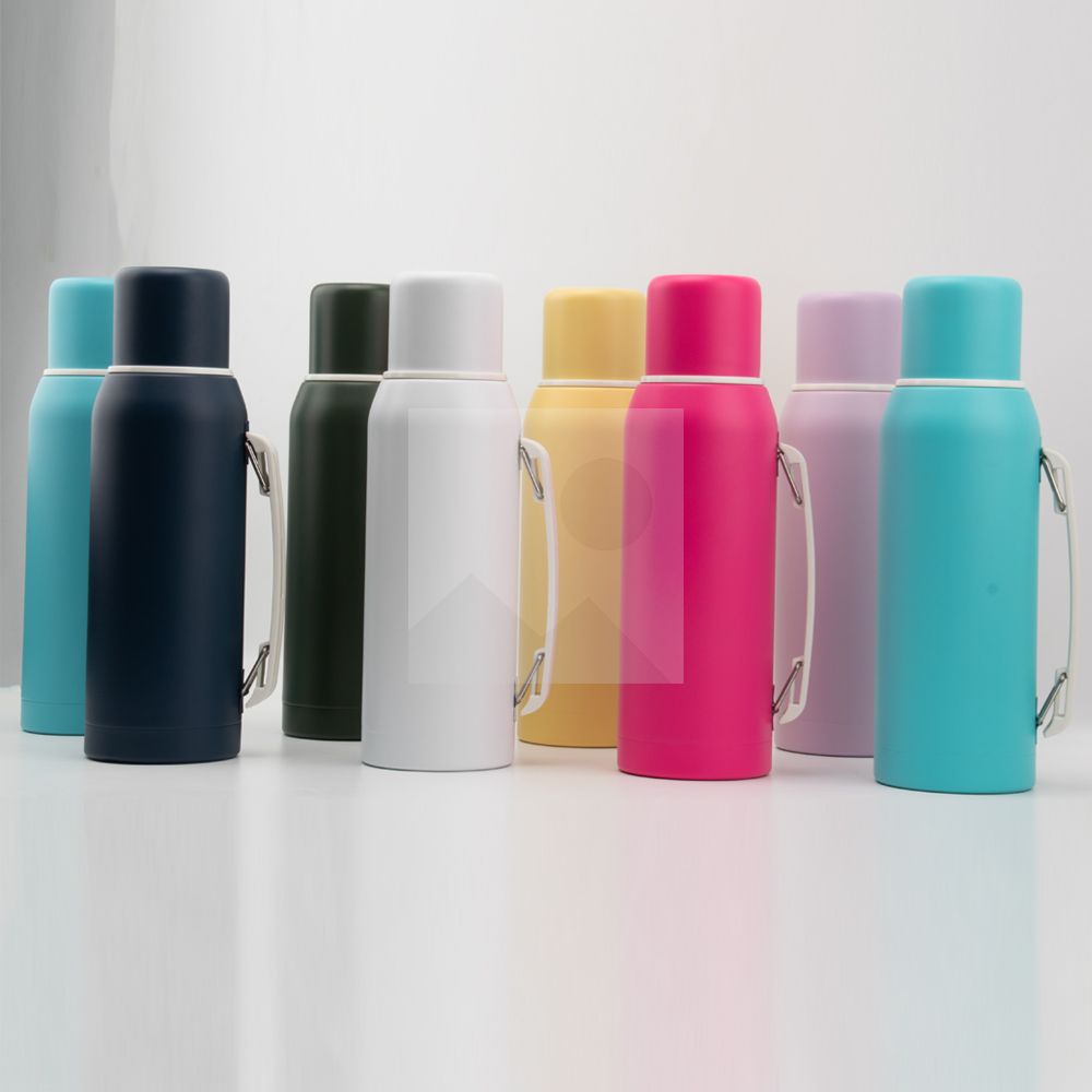 1000ML Yerba Mate Cup and Vacuum Bottle Yerba Mate Custom color leak-proof lid design
