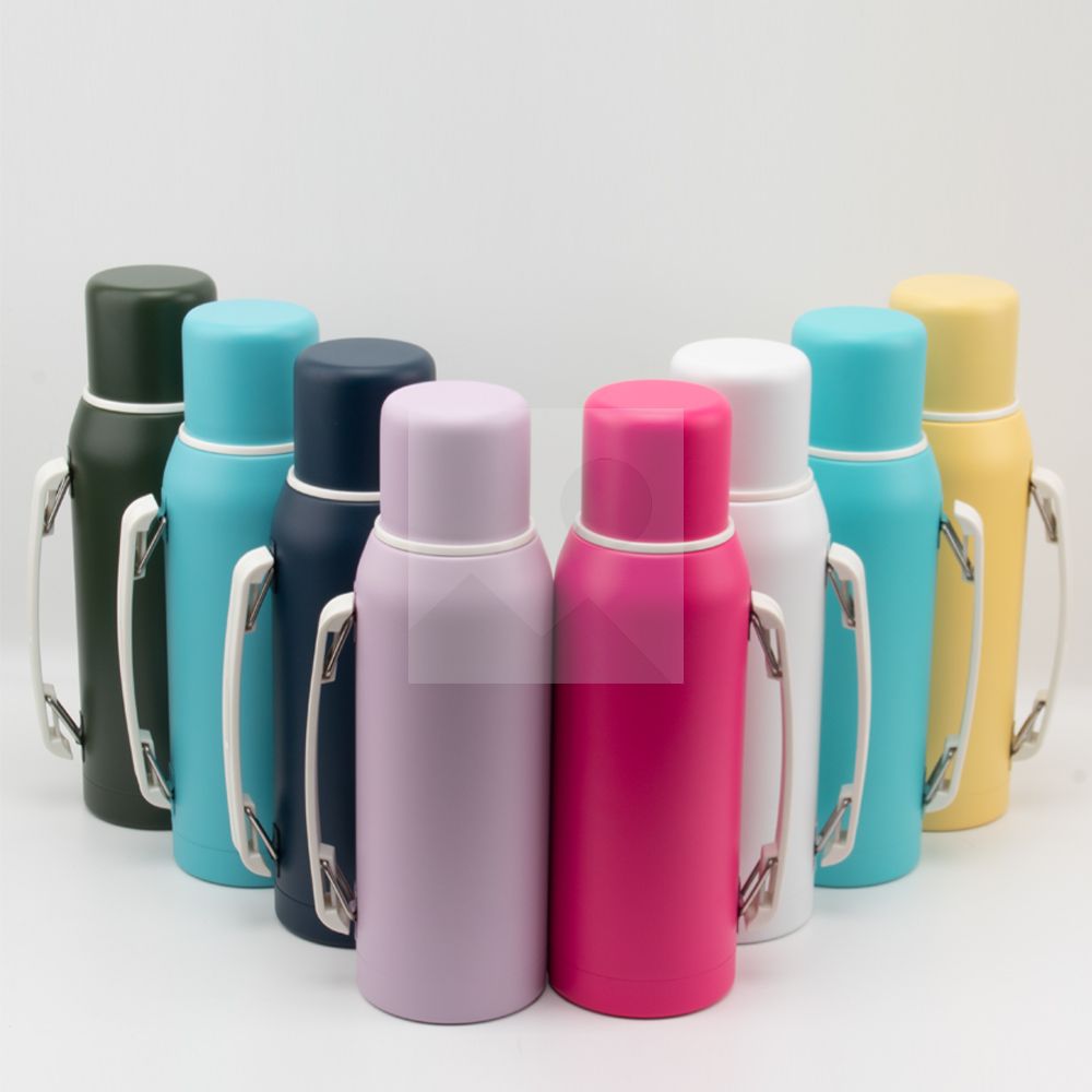 1000ML Yerba Mate Cup and Vacuum Bottle Yerba Mate Custom color leak-proof lid design