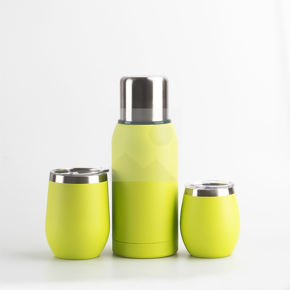 700ml 12oz 8oz powder-coated 2025 new insulated Yerba Companion Tea Bottle Terere Argentinean Grass cup set