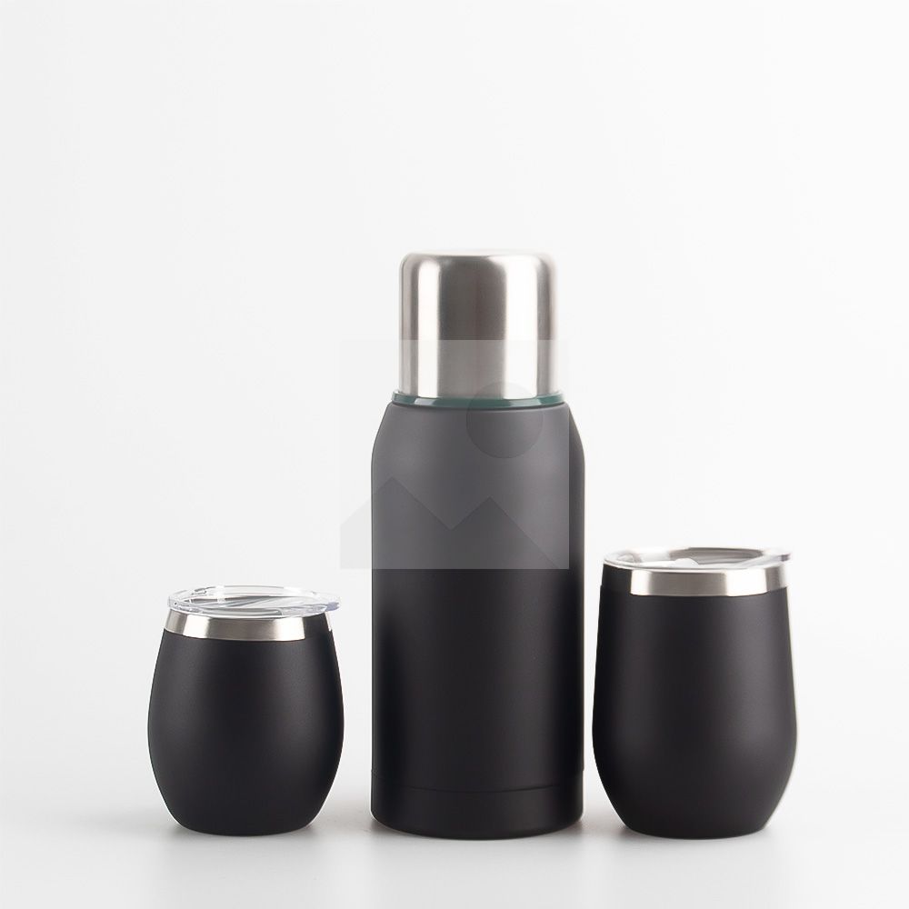 700ml 12oz 8oz powder-coated 2025 new insulated Yerba Companion Tea Bottle Terere Argentinean Grass cup set