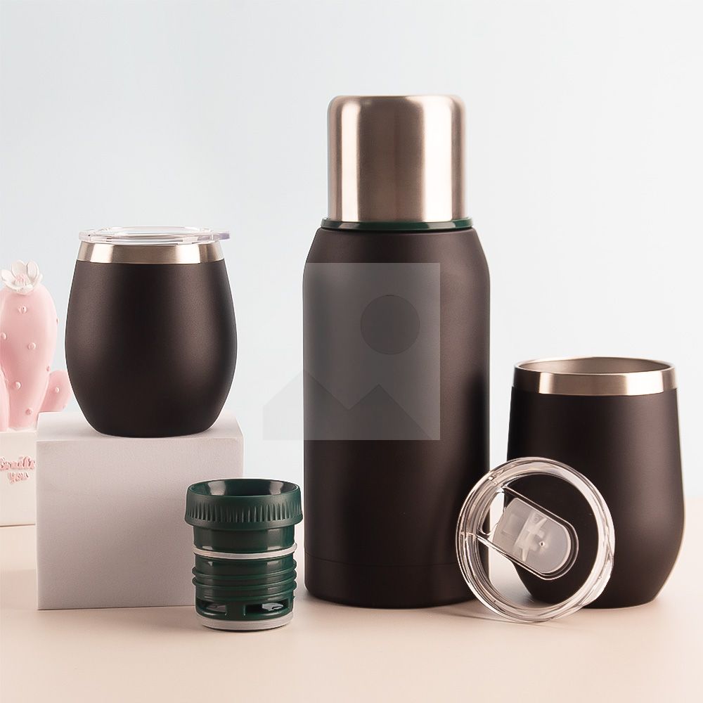 700ml 12oz 8oz powder-coated 2025 new insulated Yerba Companion Tea Bottle Terere Argentinean Grass cup set
