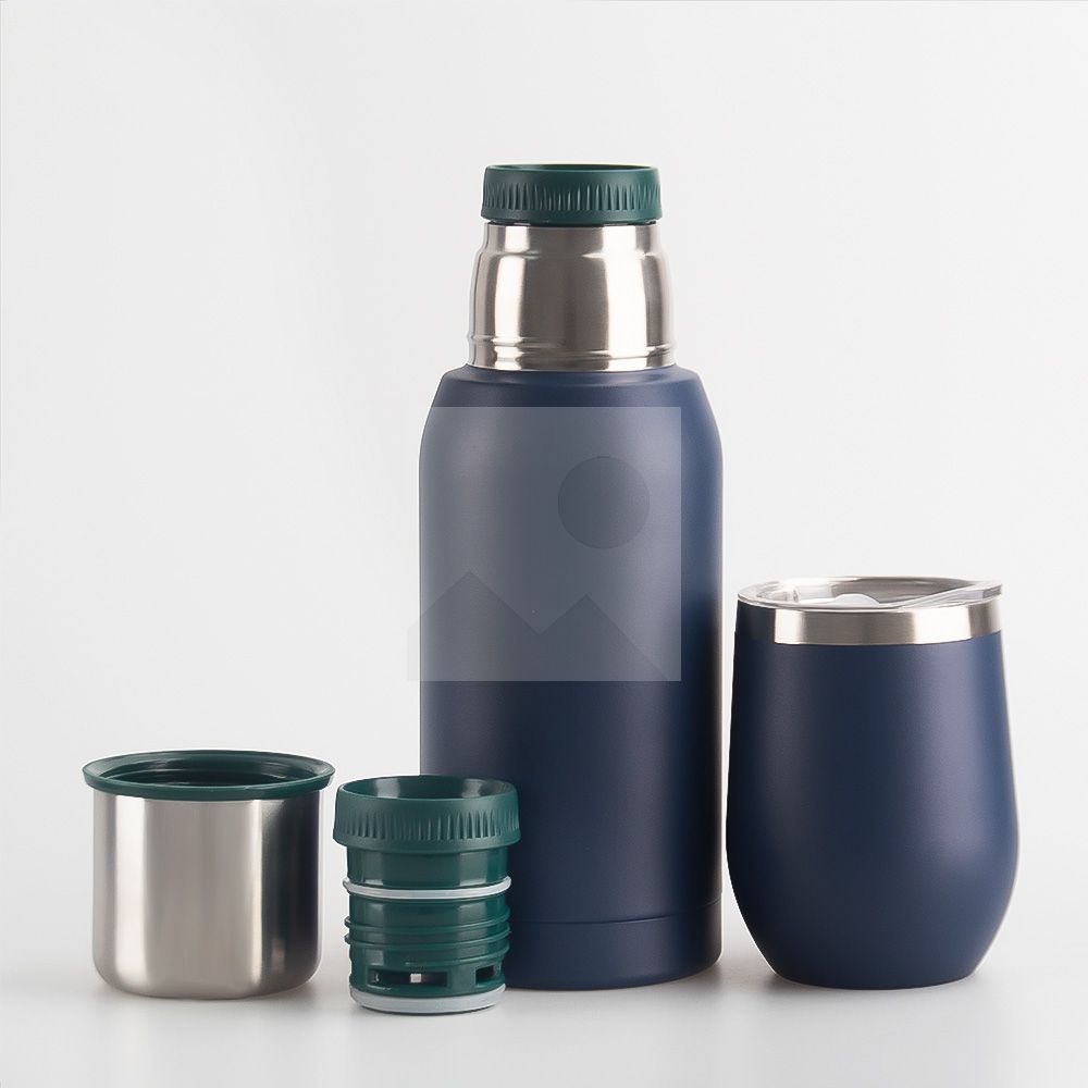 700ml 12oz 8oz powder-coated 2025 new insulated Yerba Companion Tea Bottle Terere Argentinean Grass cup set