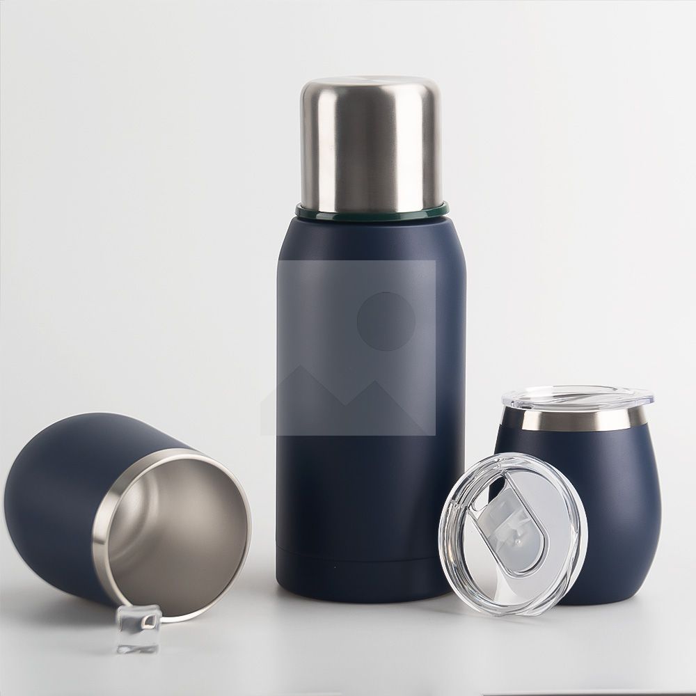 700ml 12oz 8oz powder-coated 2025 new insulated Yerba Companion Tea Bottle Terere Argentinean Grass cup set