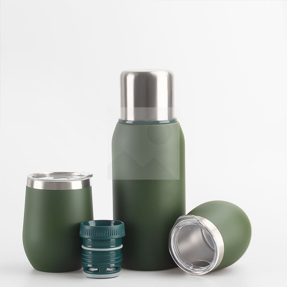 700ml 12oz 8oz powder-coated 2025 new insulated Yerba Companion Tea Bottle Terere Argentinean Grass cup set