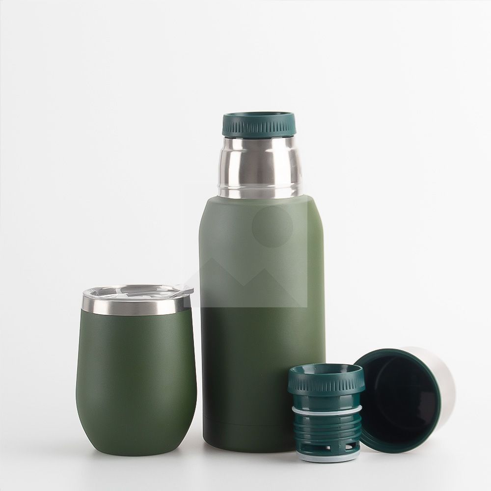 700ml 12oz 8oz powder-coated 2025 new insulated Yerba Companion Tea Bottle Terere Argentinean Grass cup set