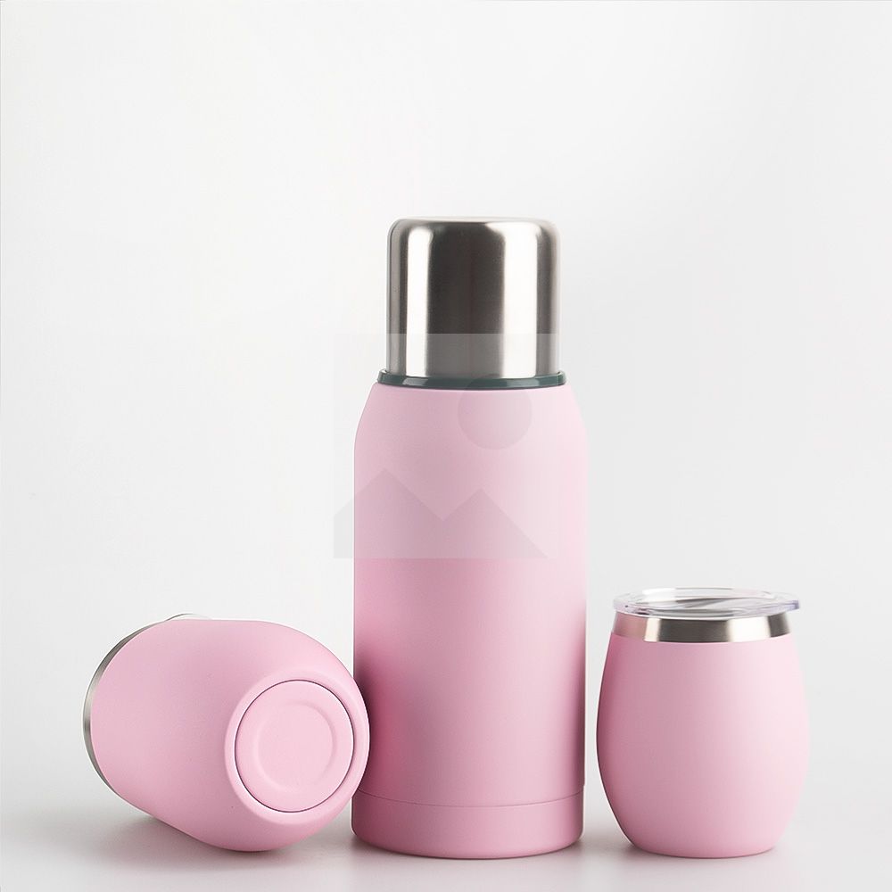 700ml 12oz 8oz powder-coated 2025 new insulated Yerba Companion Tea Bottle Terere Argentinean Grass cup set