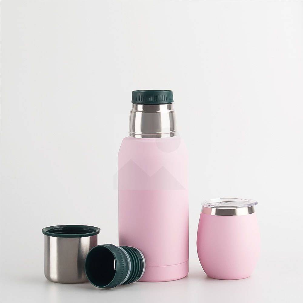 700ml 12oz 8oz powder-coated 2025 new insulated Yerba Companion Tea Bottle Terere Argentinean Grass cup set
