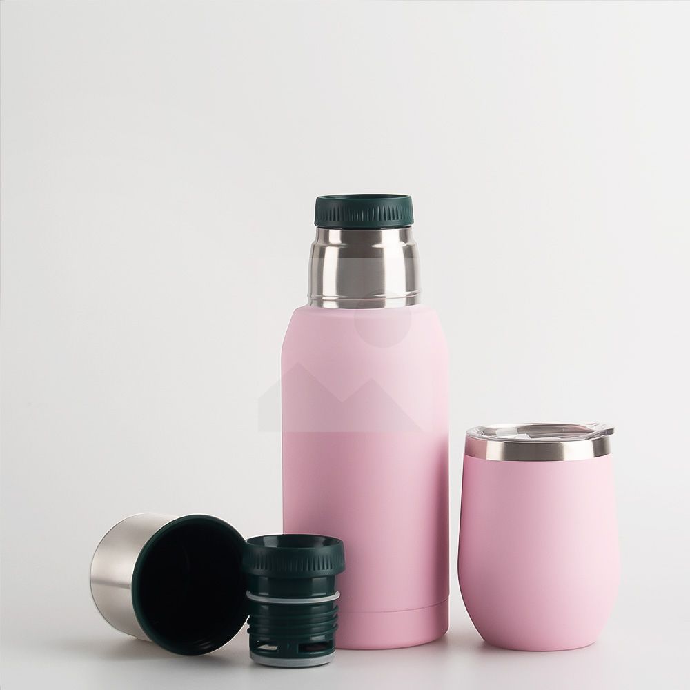 700ml 12oz 8oz powder-coated 2025 new insulated Yerba Companion Tea Bottle Terere Argentinean Grass cup set
