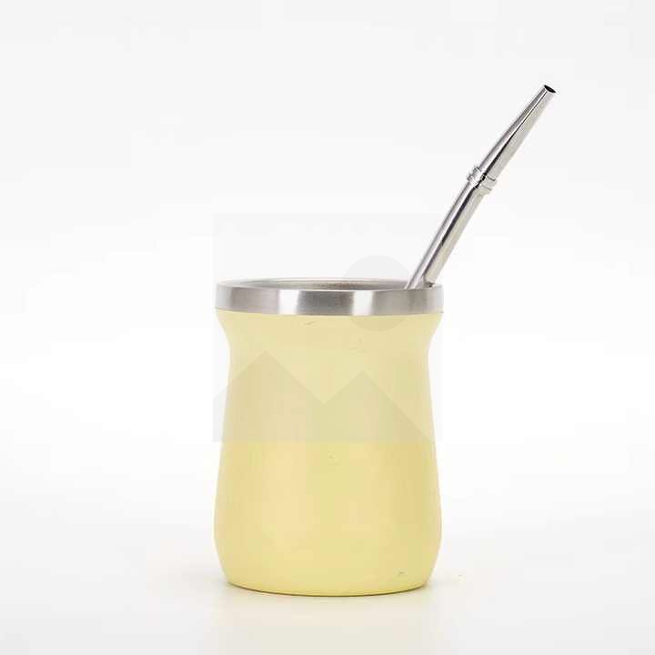 180ml Yerba Mate Natural Gourd/Tea Cup Set (Original Traditional Mate Cup) PREMIUM QUALITY