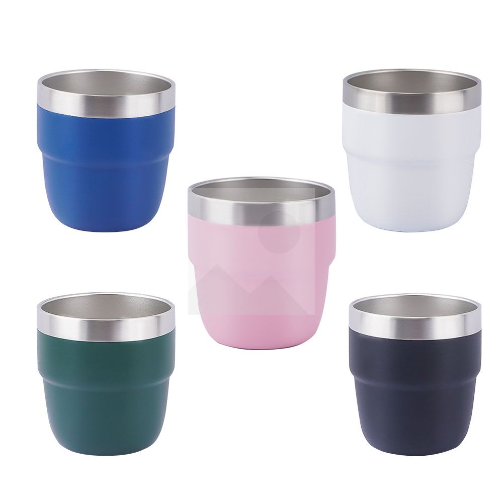 4 oz 120 ml espresso tumbler cup stainless steel double-wall vacuum insulated thermos and thermos bottle