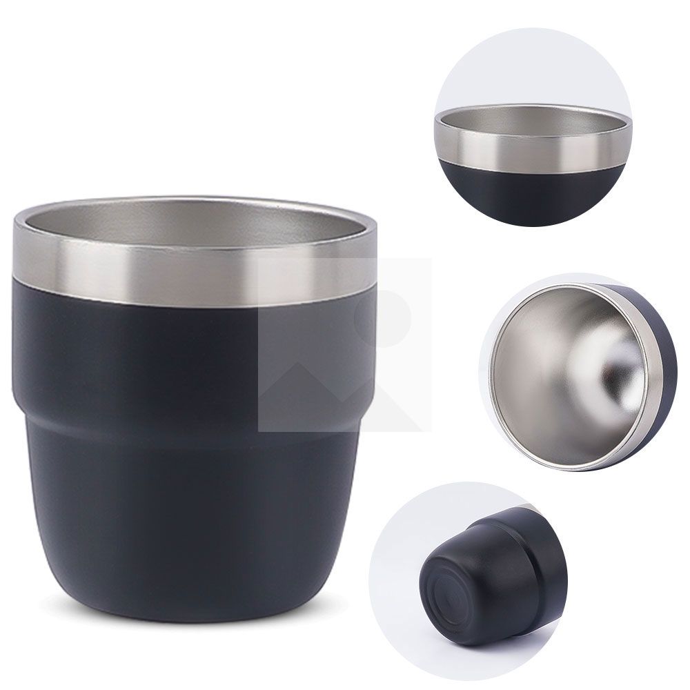 4 oz 120 ml espresso tumbler cup stainless steel double-wall vacuum insulated thermos and thermos bottle