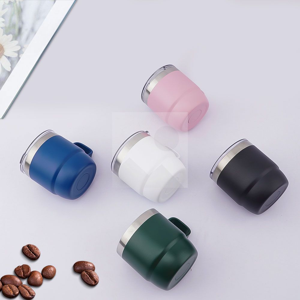 6oz travel mini bottle with handle stainless steel leak-proof double-wall vacuum insulated cup Buffalo milk juice coffee
