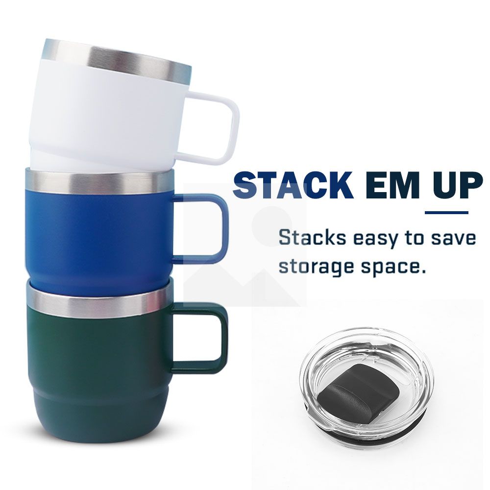 6oz travel mini bottle with handle stainless steel leak-proof double-wall vacuum insulated cup Buffalo milk juice coffee