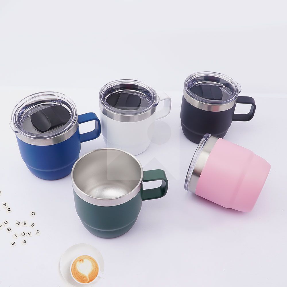 6oz travel mini bottle with handle stainless steel leak-proof double-wall vacuum insulated cup Buffalo milk juice coffee