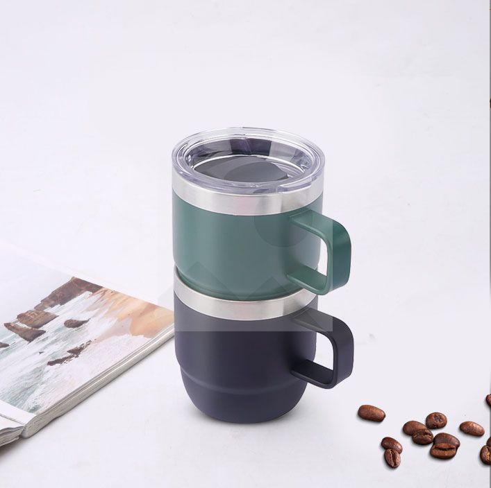 6oz travel mini bottle with handle stainless steel leak-proof double-wall vacuum insulated cup Buffalo milk juice coffee