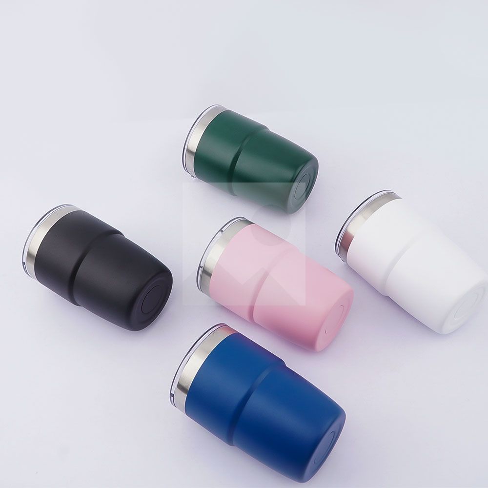 8 oz travel mini bottle with handle stainless steel leak-proof double-wall vacuum insulated cup