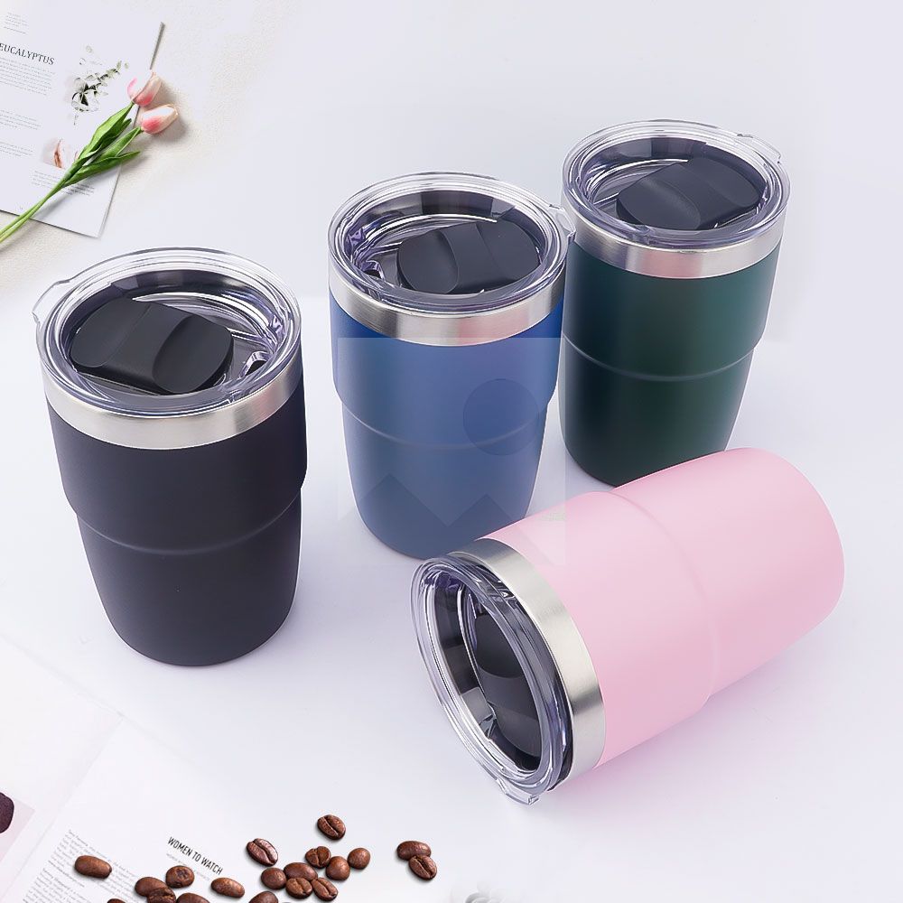 8 oz travel mini bottle with handle stainless steel leak-proof double-wall vacuum insulated cup