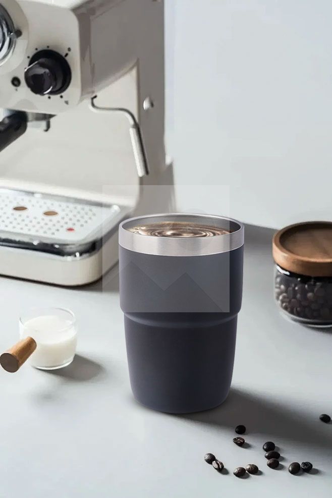 8 oz travel mini bottle with handle stainless steel leak-proof double-wall vacuum insulated cup