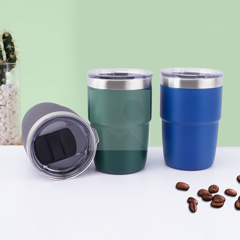 8 oz travel mini bottle with handle stainless steel leak-proof double-wall vacuum insulated cup