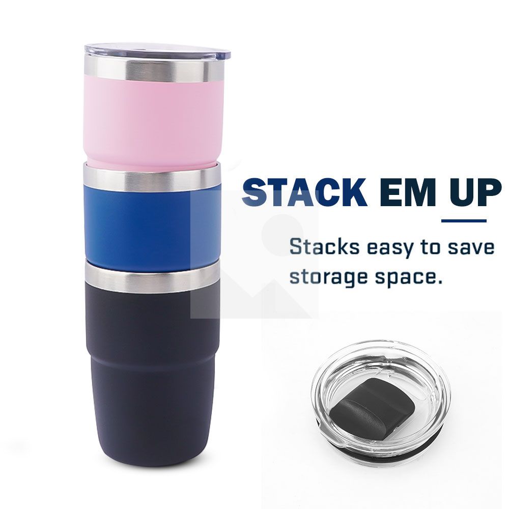 8 oz travel mini bottle with handle stainless steel leak-proof double-wall vacuum insulated cup