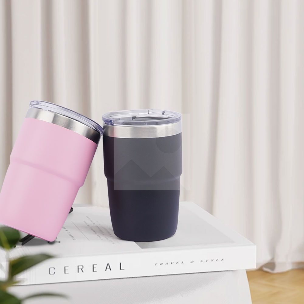 8 oz travel mini bottle with handle stainless steel leak-proof double-wall vacuum insulated cup
