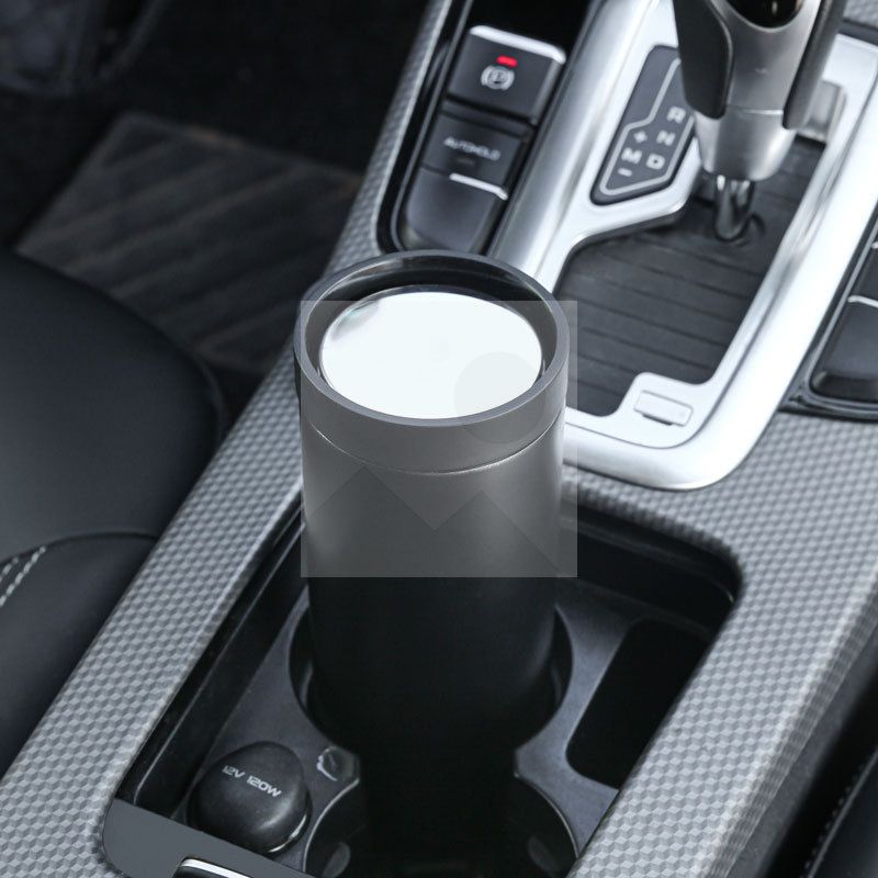 360° Double-layer stainless steel 304 vacuum insulated water bottle Hot water bottle straight drinking water bottle with makeup mirror as a gift