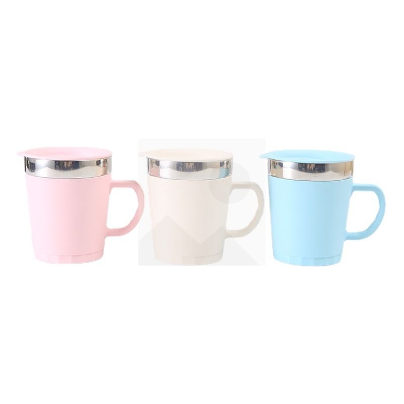 MINI Macaron color cute insulated coffee mug Stainless steel 304 as a gift mug Milk mug
