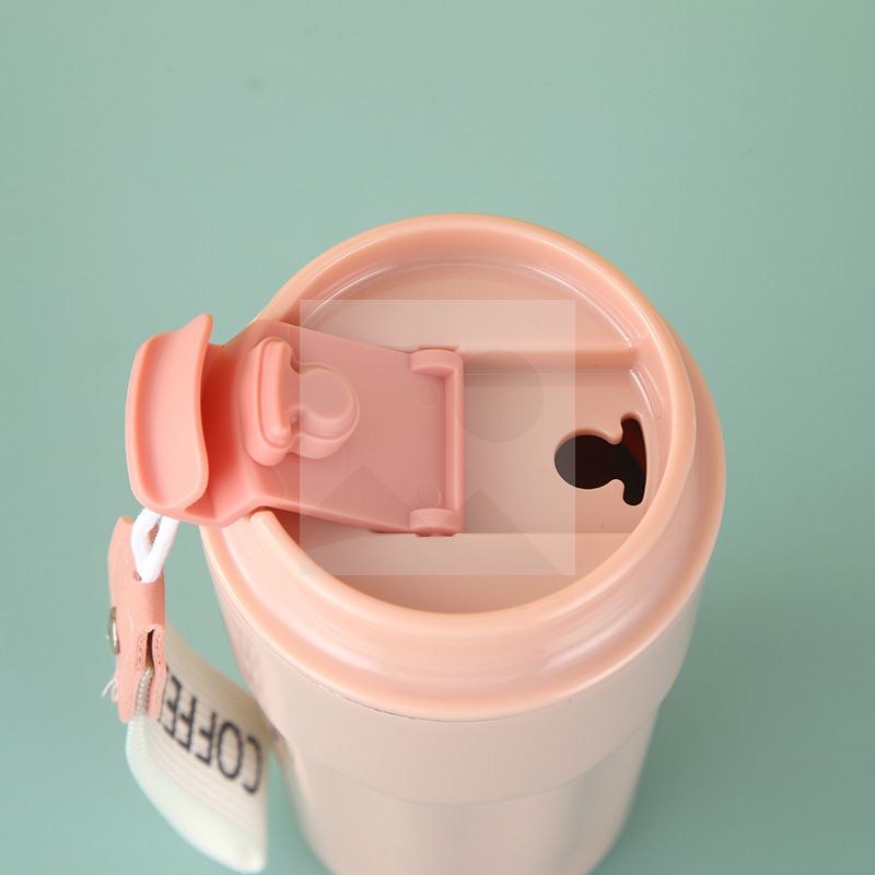 Stock 20 oz Travel Tumbler Casual convenience coffee mug with silicone ring double wall cup milk tea cup vacuum insulated camping mug