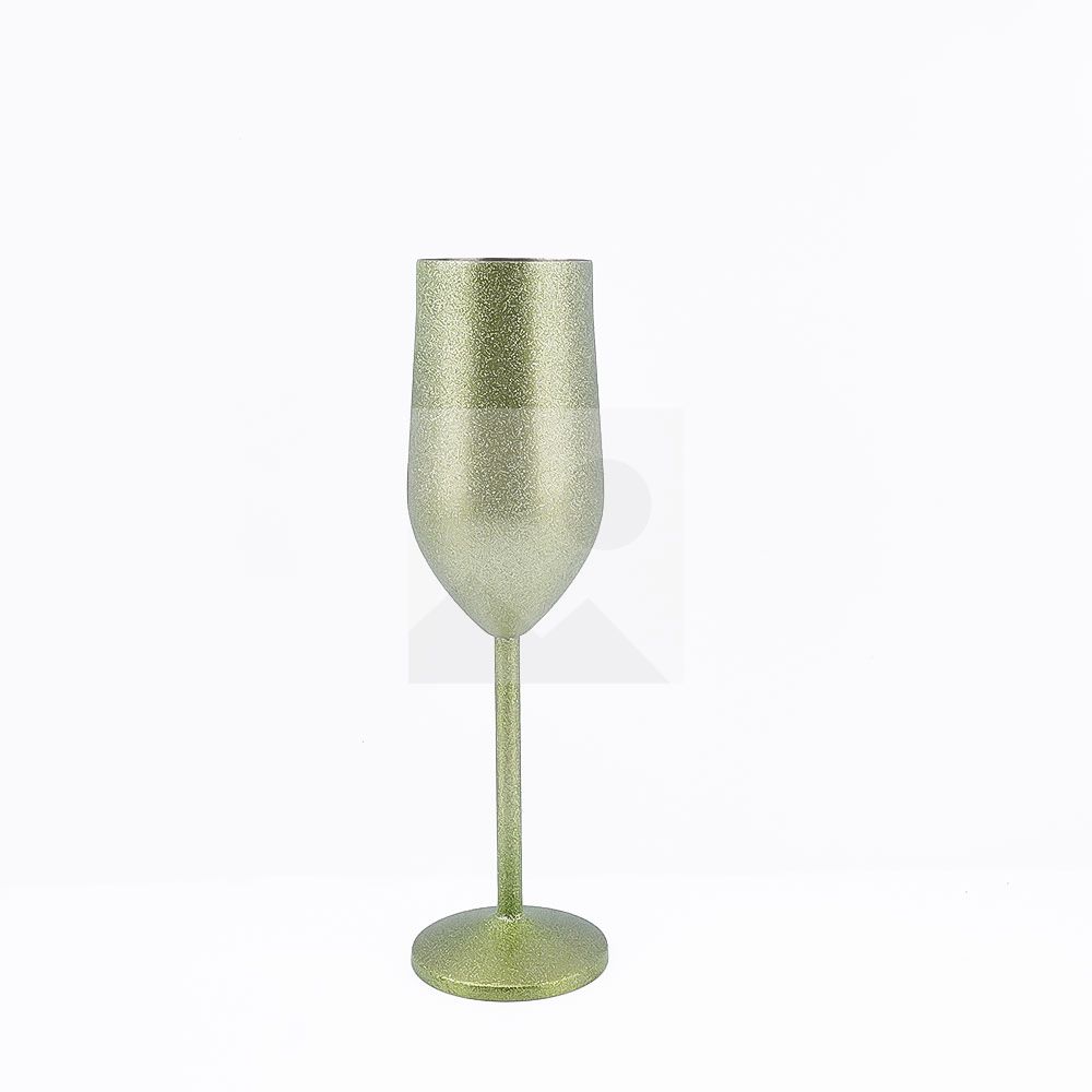 New 210ML Champagne Glasses Stemmed Stainless Steel Unbreakable Champagne  Wine Glasses for Drinking Toasting Wedding Christmas