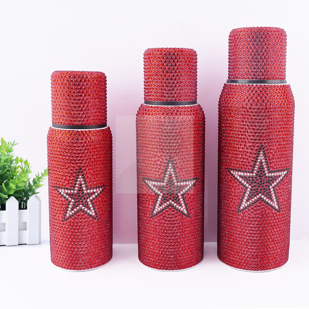 500ml 750ml 1000ml  Diamond yerba mate cup yerba tea mate Thermos  stainless steel flask Insulated water bottle Outdoor Thermos