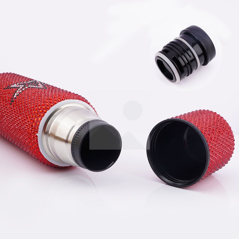 500ml 750ml 1000ml  Diamond yerba mate cup yerba tea mate Thermos  stainless steel flask Insulated water bottle Outdoor Thermos