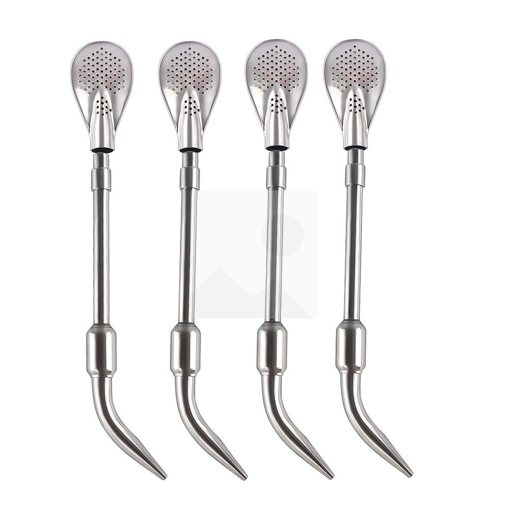Reusable Argentine Detachable Tea Straws 304 Stainless Steel Straws Yerba Mate Water Tea Drink Bombilla with Filter Easy Clean