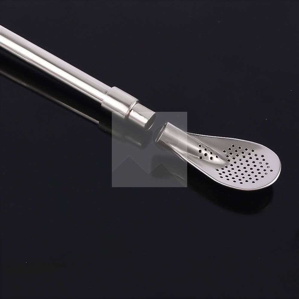Reusable Argentine Detachable Tea Straws 304 Stainless Steel Straws Yerba Mate Water Tea Drink Bombilla with Filter Easy Clean