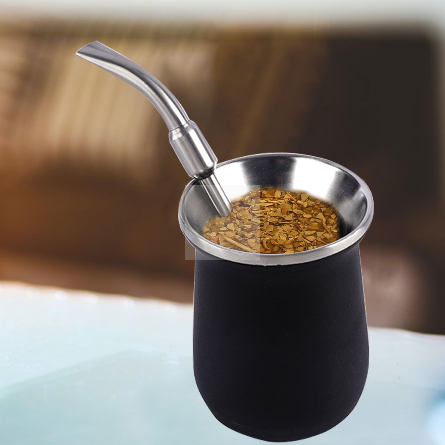Reusable Argentine Detachable Tea Straws 304 Stainless Steel Straws Yerba Mate Water Tea Drink Bombilla with Filter Easy Clean