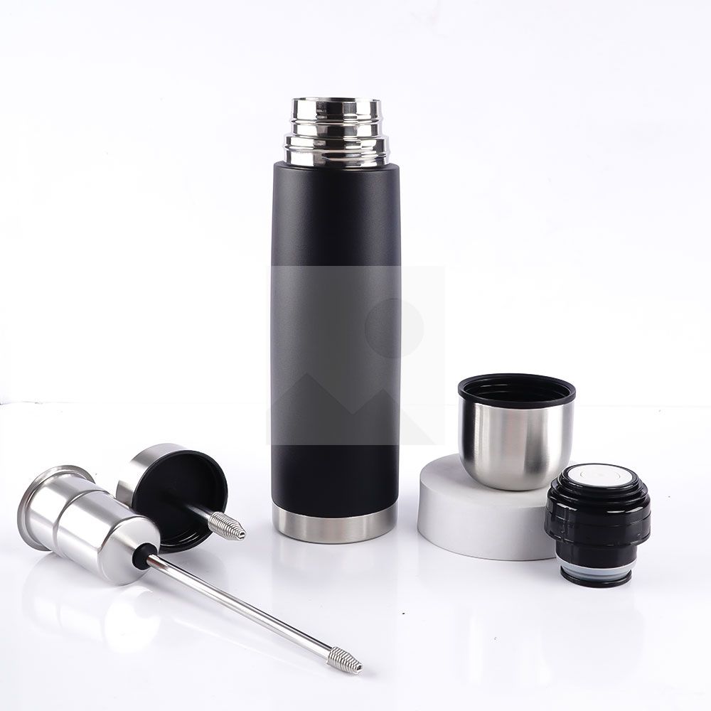 350ml 500ml Automate Termo Mate Cup Stainless Steel Water Bottle Bullet Type Flask withBombilla for Mate Drinking
