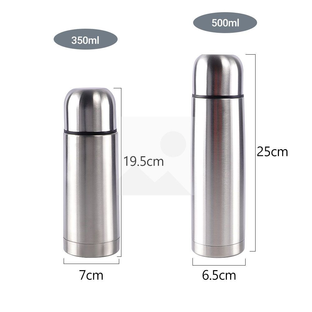 350ml 500ml Automate Termo Mate Cup Stainless Steel Water Bottle Bullet Type Flask withBombilla for Mate Drinking