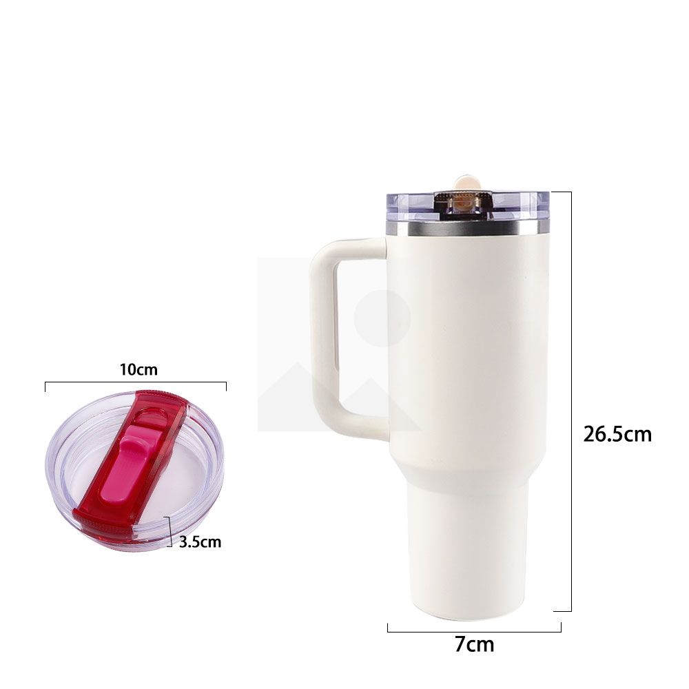 BPA-free Replace Massi X 40oz Tumbler New lid 100% leak proof 40oz tumbler flip straw lid  with detachable nozzle Tumbler's lid